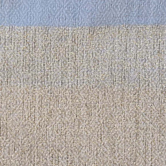 NWOT Cashmere Scarf GOLD & Blue